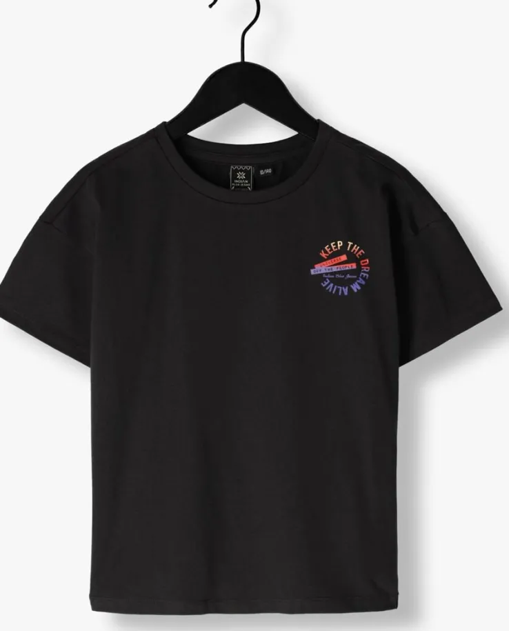 zwarte indian blue jeans t-shirt oversized t-shirt festival