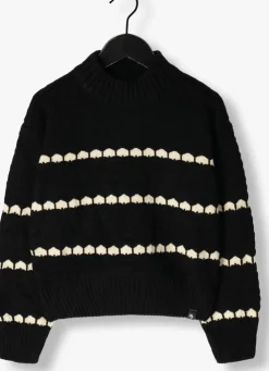 zwarte indian blue jeans trui knitwear honey comb