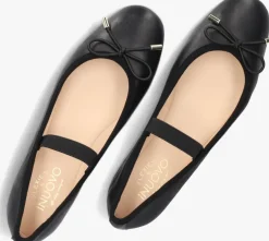 zwarte inuovo ballerina's a94010