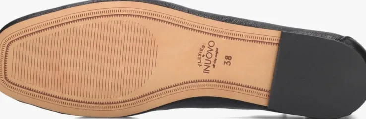 zwarte inuovo ballerina's a92015