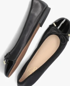 zwarte inuovo ballerina's a94001