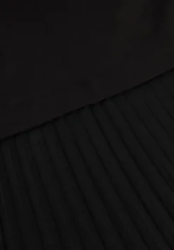 zwarte inwear maxi jurk laicentiw vincent plisse dress