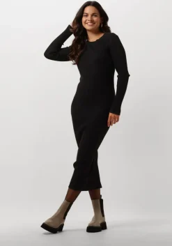 zwarte inwear midi jurk kellsieiw dress