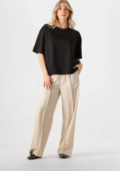 zwarte inwear t-shirt pannelw oversize shirt