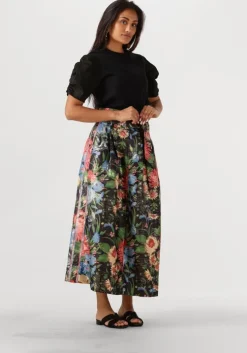 zwarte inwear t-shirt payanaiw woven trim shirt