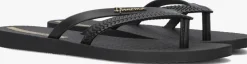 zwarte ipanema slippers ipanema bossa