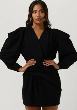 zwarte iro mini jurk sofi