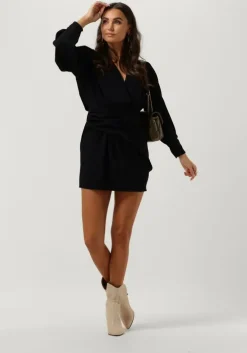 zwarte iro mini jurk sofi