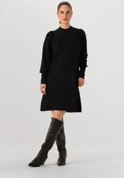 zwarte janice jurken clay