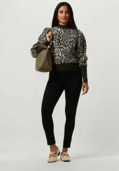 zwarte janice skinny jeans high rise skinny jeans rocket