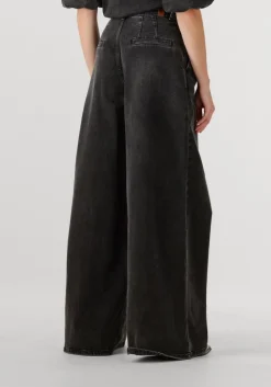 zwarte janice wide jeans dollar