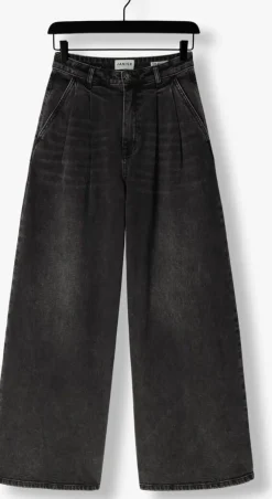 zwarte janice wide jeans dollar