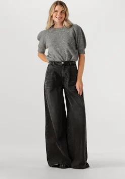 zwarte janice wide jeans dollar