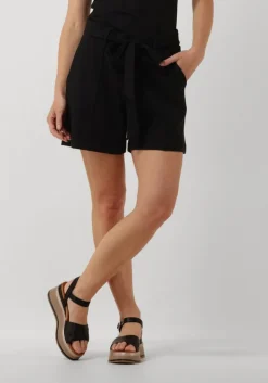 zwarte jansen amsterdam broeken hv451 heavy jersey short