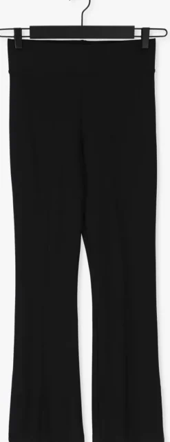 zwarte jansen amsterdam flared broek nos lecia
