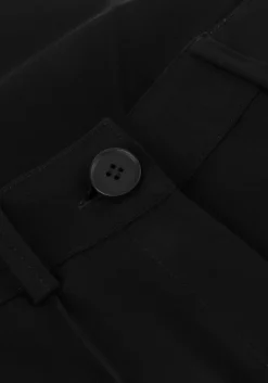 zwarte jansen amsterdam korte broek mylena short wtq 441 bandpleat