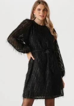 zwarte jansen amsterdam mini jurk ff559 jurk