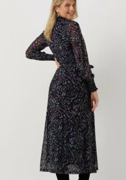 zwarte jansen amsterdam midi jurk dianne