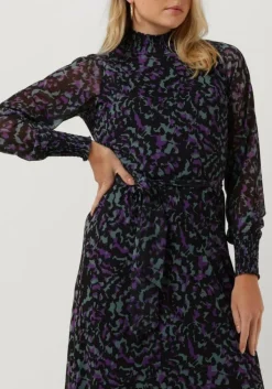 zwarte jansen amsterdam midi jurk dianne