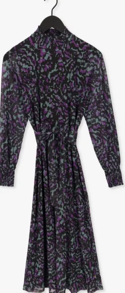 zwarte jansen amsterdam midi jurk dianne