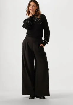 zwarte jansen amsterdam tops & t-shirts v183 turtle rhinestones top