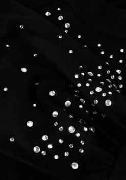 zwarte jansen amsterdam tops & t-shirts v183 turtle rhinestones top