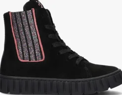 zwarte jochie & freaks veterboots brune