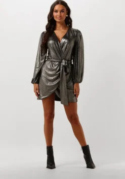 zwarte josh v mini jurk isabeau glitter