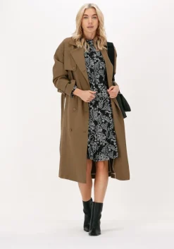 zwarte just female mini jurk lively short dress