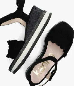zwarte kanna sandalen kv22151