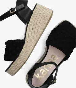 zwarte kanna sandalen kv22131