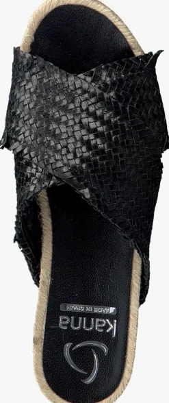 zwarte kanna slippers 20191