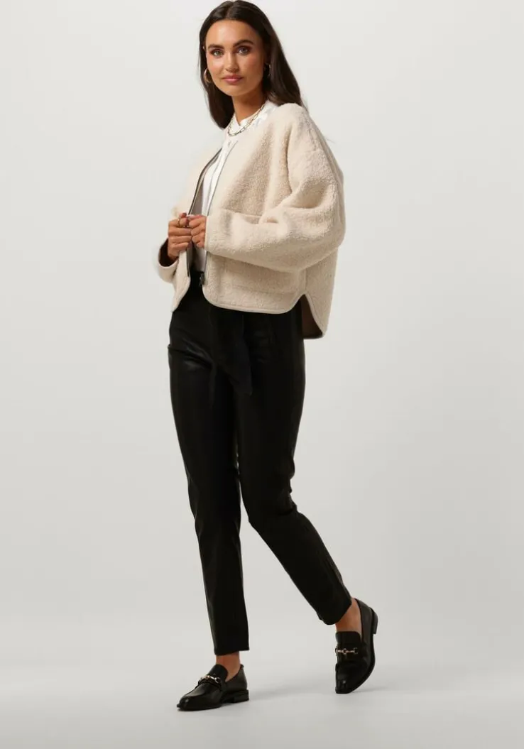 zwarte knit-ted pantalon francis pant
