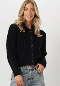 zwarte knit-ted vest asa