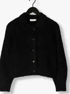 zwarte knit-ted vest asa