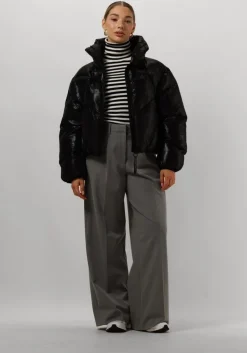 zwarte krakatau gewatteerde jas qw492