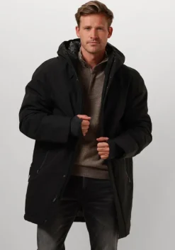 zwarte krakatau parka's qm483