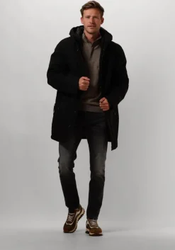 zwarte krakatau parka's qm483