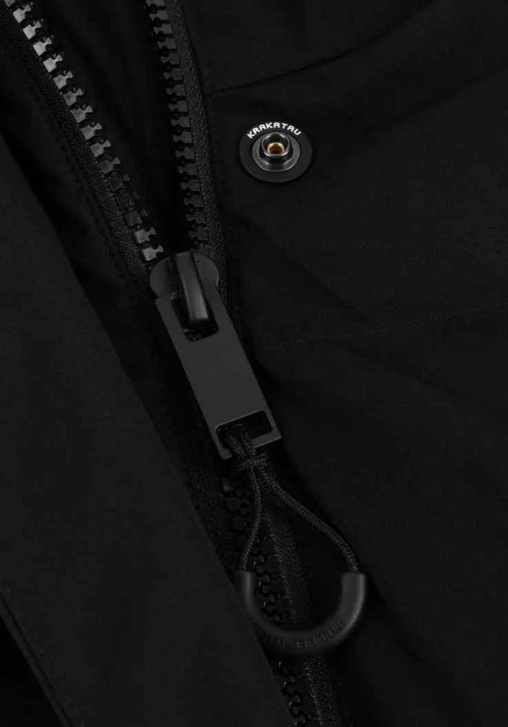 zwarte krakatau parka's qw499