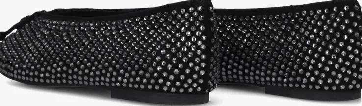 zwarte kurt geiger london ballerina's sloane eagle ballerina