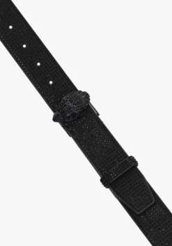 zwarte kurt geiger london riem kensington gem 38 belt