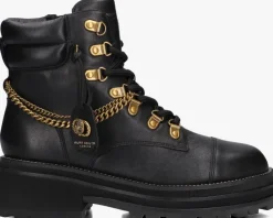 zwarte kurt geiger london chelsea boots chelsea combat boot
