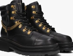 zwarte kurt geiger london chelsea boots chelsea combat boot