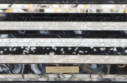 zwarte kurt geiger london clutch party eagle clutch