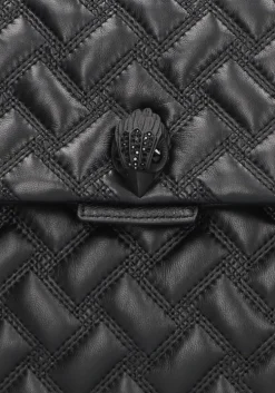 zwarte kurt geiger london schoudertas xxl kensington drench