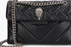 zwarte kurt geiger london schoudertas mini kensington x bag