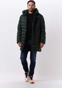 zwarte lacoste sweater classic fit brushed fleece sweatshirt