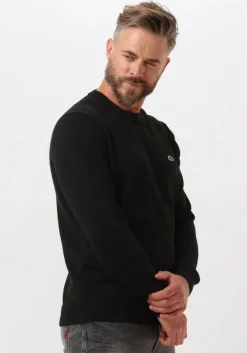 zwarte lacoste trui 1ha1 men sweater