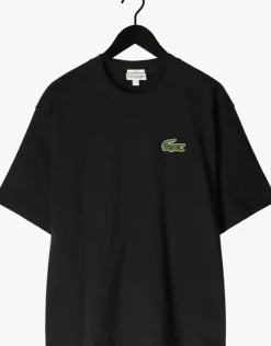 zwarte lacoste t-shirt cotton t-shirt
