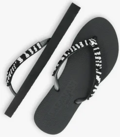 zwarte lazamani teenslippers 77.009